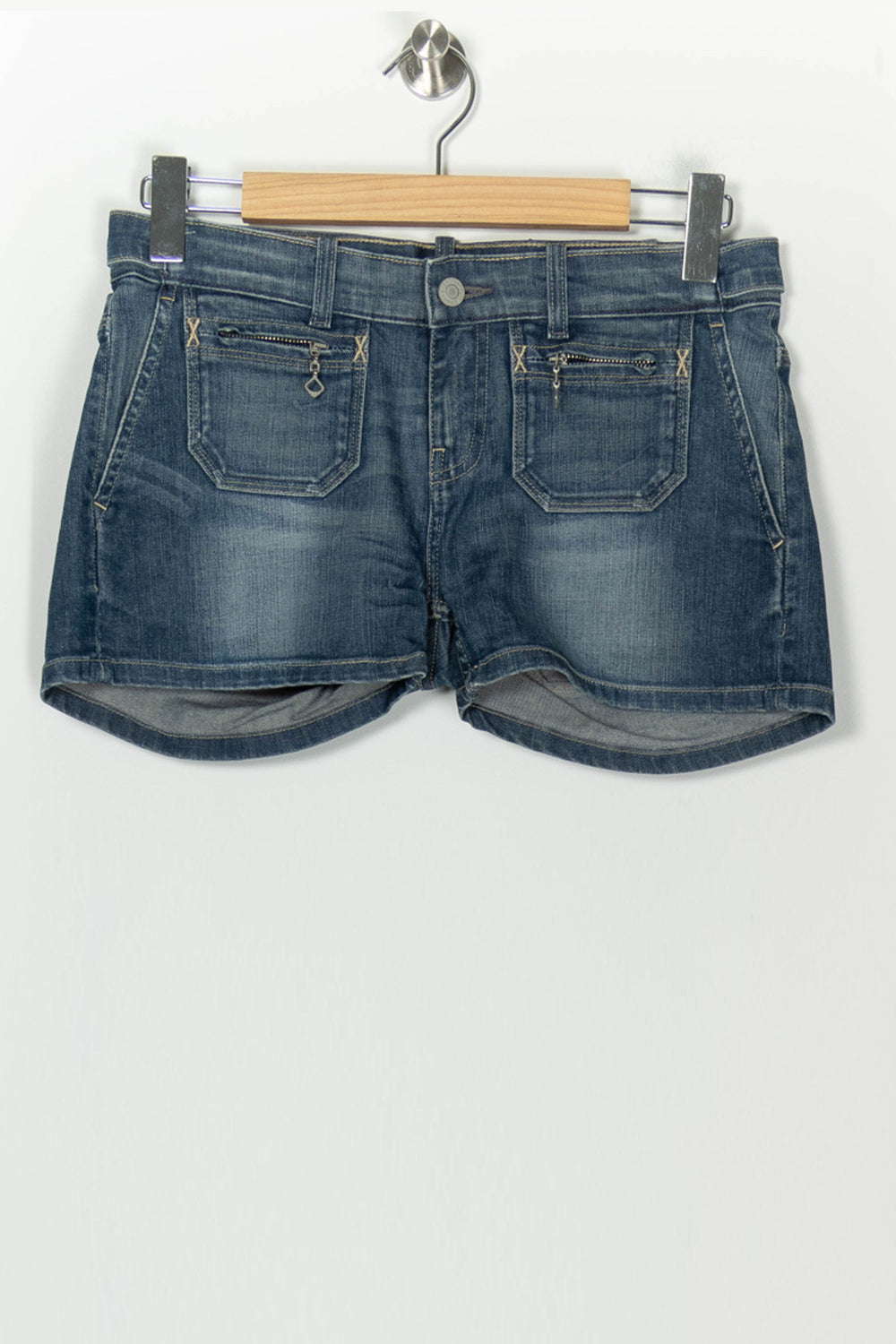 Short En Jean Bleu - Taille S/36 de la marque Levi's | PARAD126527 - Vendu par Paradigme - Image 2