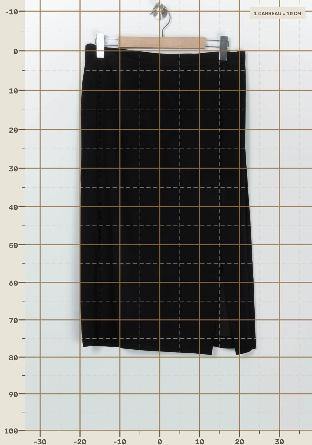 Jupe Longue Noire - Taille XL/42 de la marque Marina Rinaldi | PARAD126623 - Vendu par Paradigme - Image 4