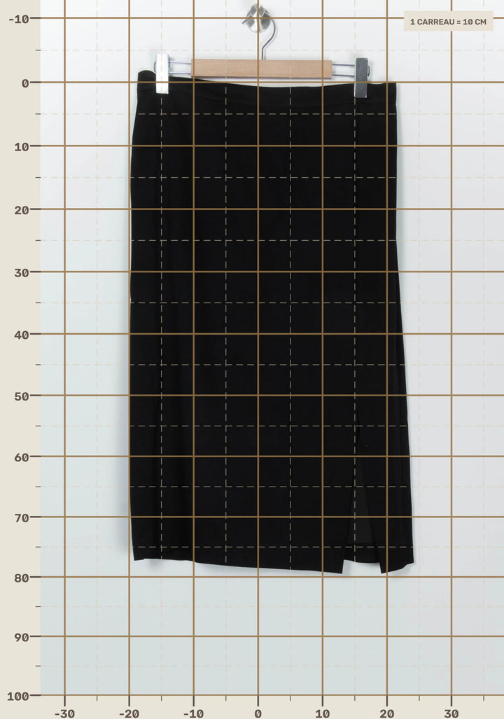 Jupe Longue Noire - Taille XL/42 de la marque Marina Rinaldi | PARAD126623 - Vendu par Paradigme - Image 4