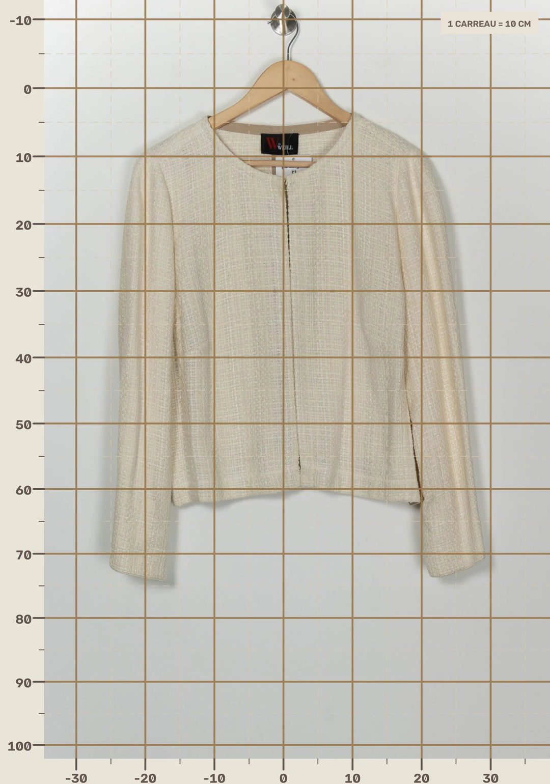 Veste Courte Beige - Taille XXXL/46 de la marque Weill | PARAD126624 - Vendu par Paradigme - Image 4