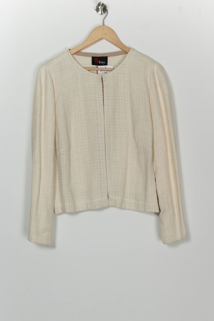 Veste Courte Beige - Taille XXXL/46 de la marque Weill | PARAD126624 - Vendu par Paradigme - Image 2