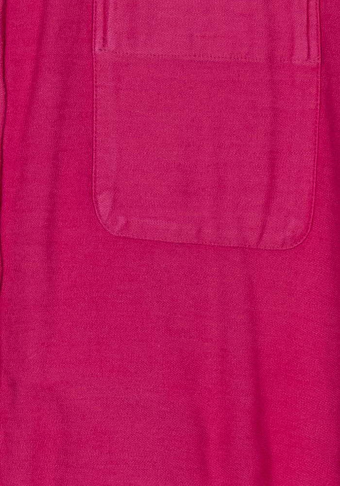 Robe Chemise Rose - Taille M/38 de la marque Sézane | PARAD126633 - Vendu par Paradigme - Image 3