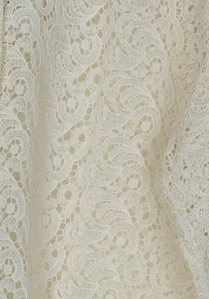 Veste en Dentelle Beige - Taille L/40 de la marque Petite Mendigote | PARAD126635 - Vendu par Paradigme - Image 3