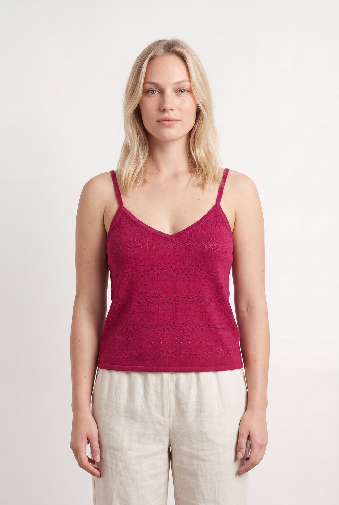 Débardeur Rose - Taille L/40 de la marque Sézane | PARAD126637 - Vendu par Paradigme - Image 1