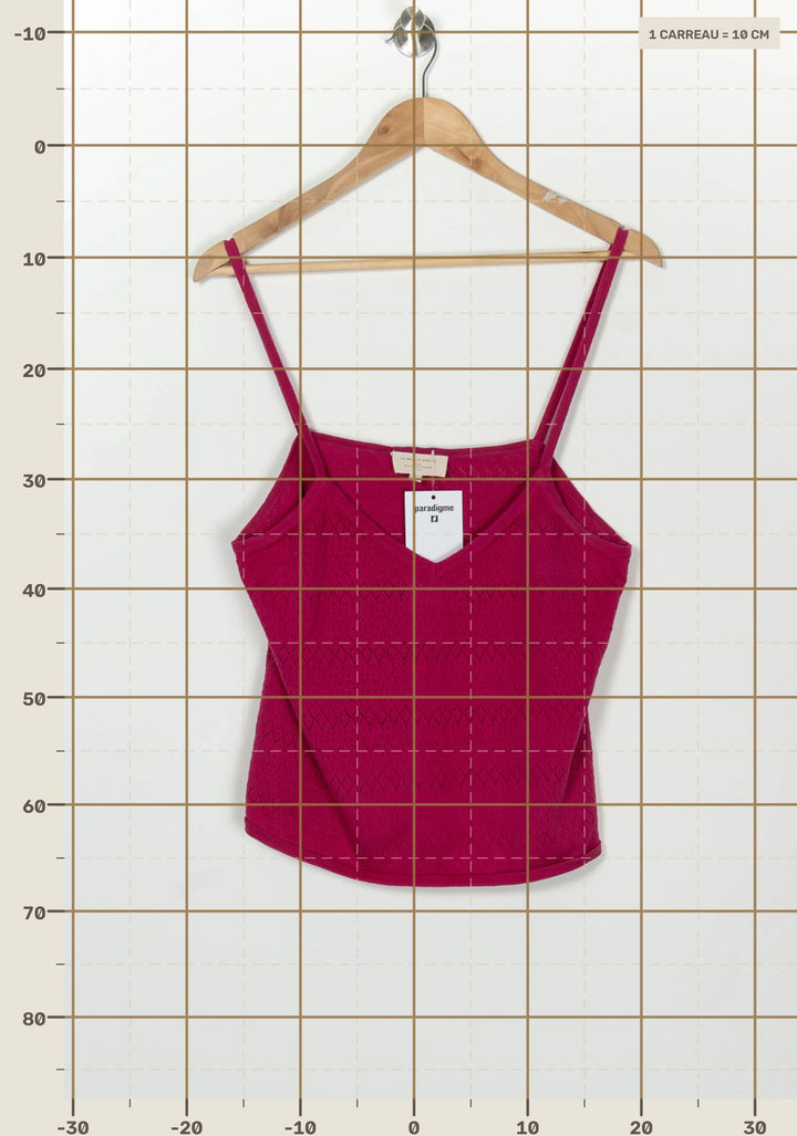 Débardeur Rose - Taille L/40 de la marque Sézane | PARAD126637 - Vendu par Paradigme - Image 4