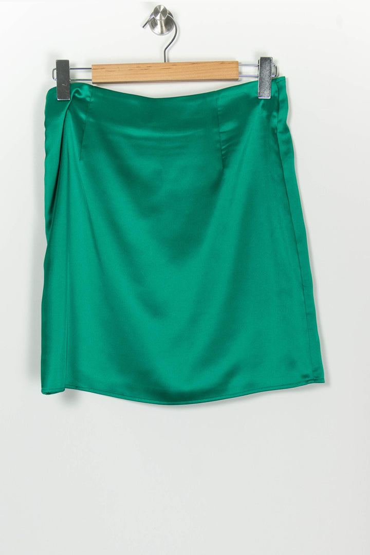 Jupe Portefeuille Verte - Taille L/40 de la marque Petite Mendigote | PARAD126638 - Vendu par Paradigme - Image 5