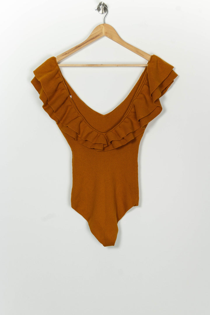 Body Jaune - Taille L/40 de la marque Sézane | PARAD126642 - Vendu par Paradigme - Image 5