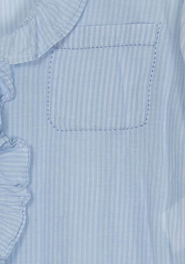 Blouse Rayée Bleue - Taille M/38 de la marque Sézane | PARAD126652 - Vendu par Paradigme - Image 3