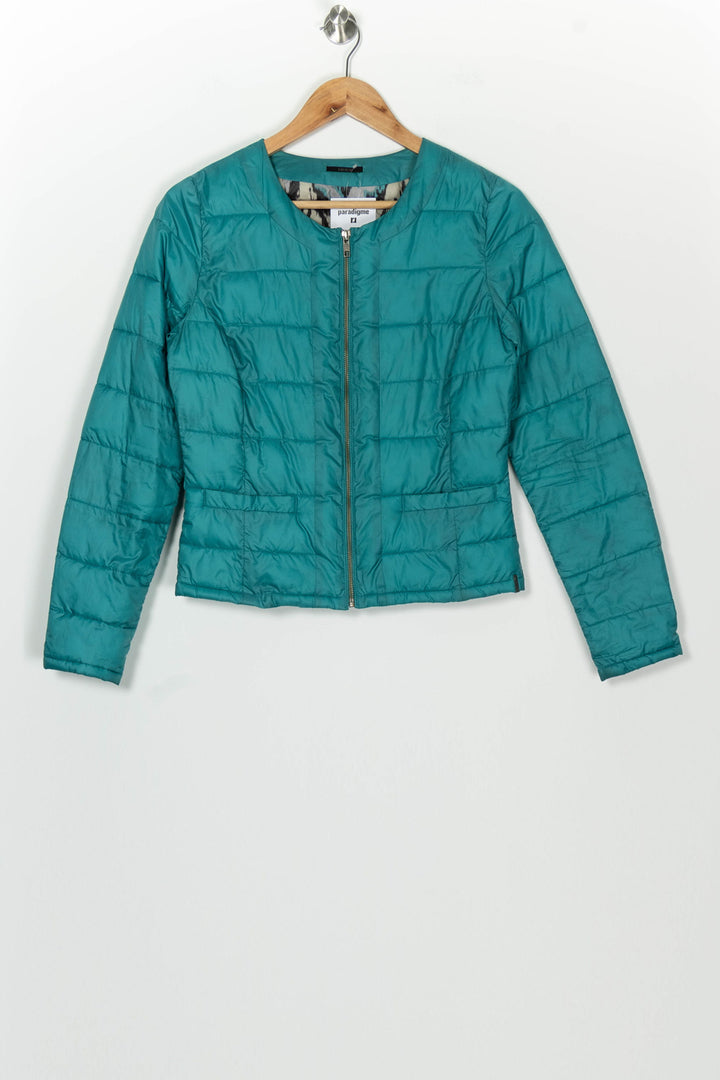 Doudoune Turquoise - Taille S/36 de la marque IKKS | PARAD126654 - Vendu par Paradigme - Image 2