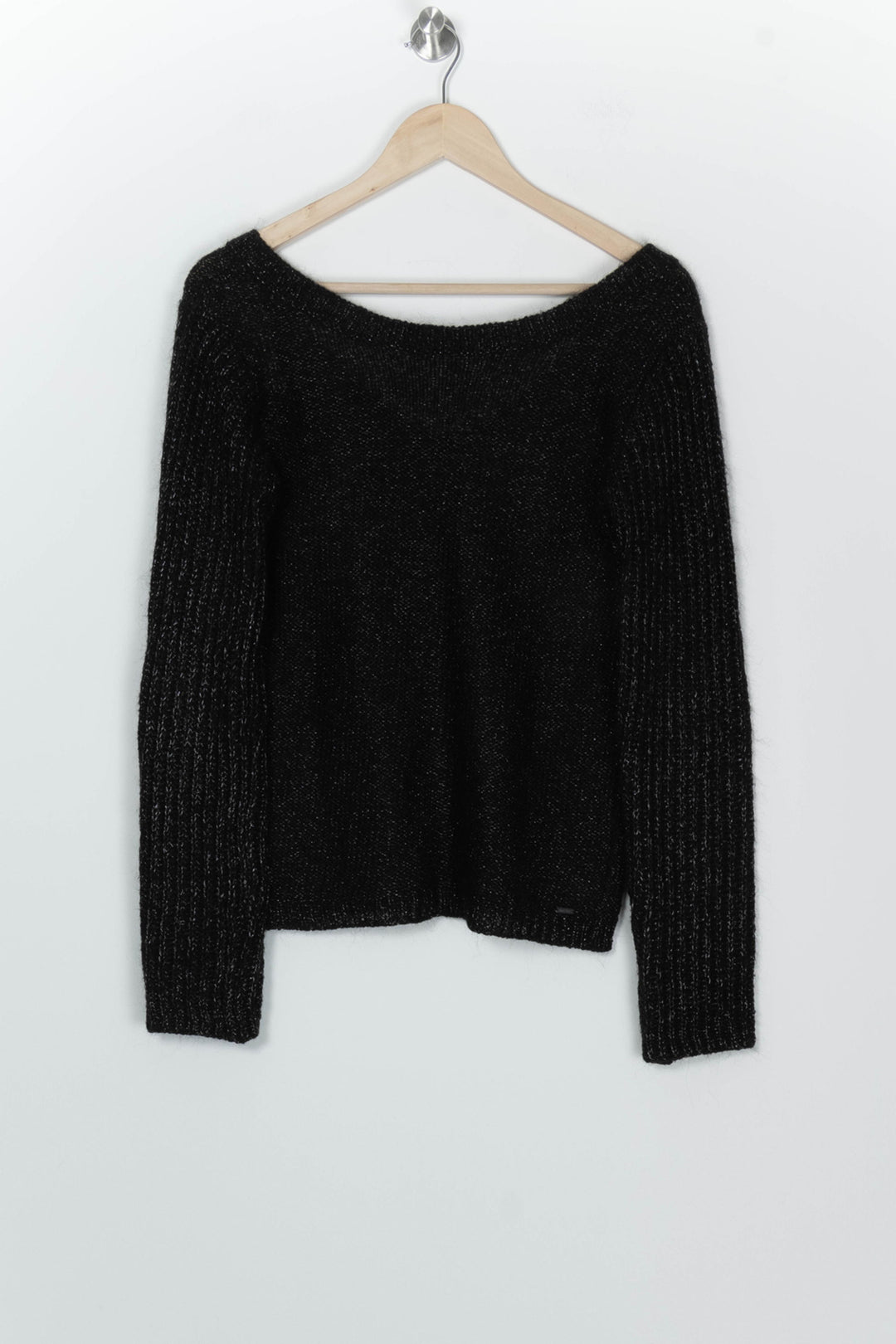 Pull Noir - Taille S/36 de la marque IKKS | PARAD126658 - Vendu par Paradigme - Image 5