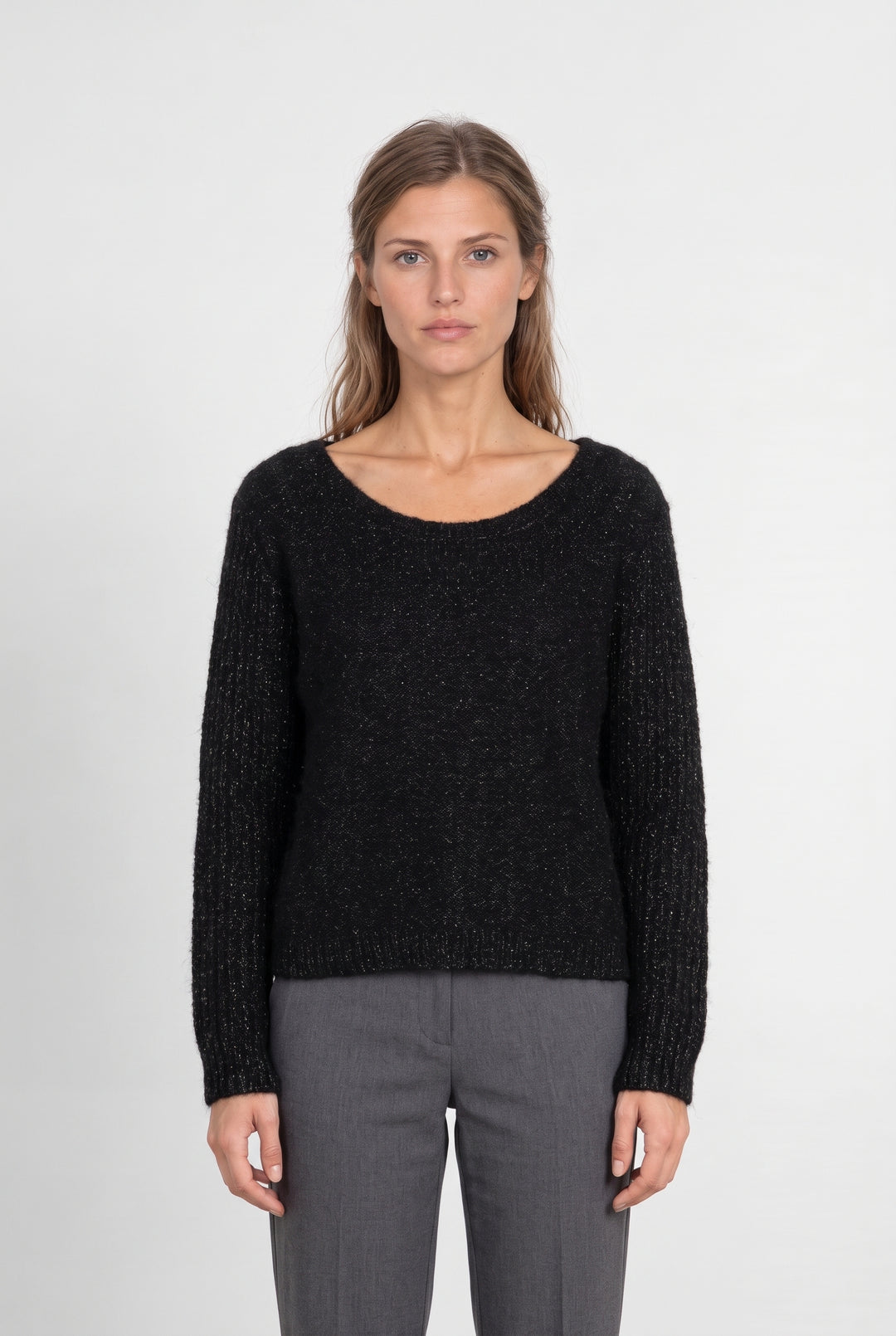 Pull Noir - Taille S/36 de la marque IKKS | PARAD126658 - Vendu par Paradigme - Image 1