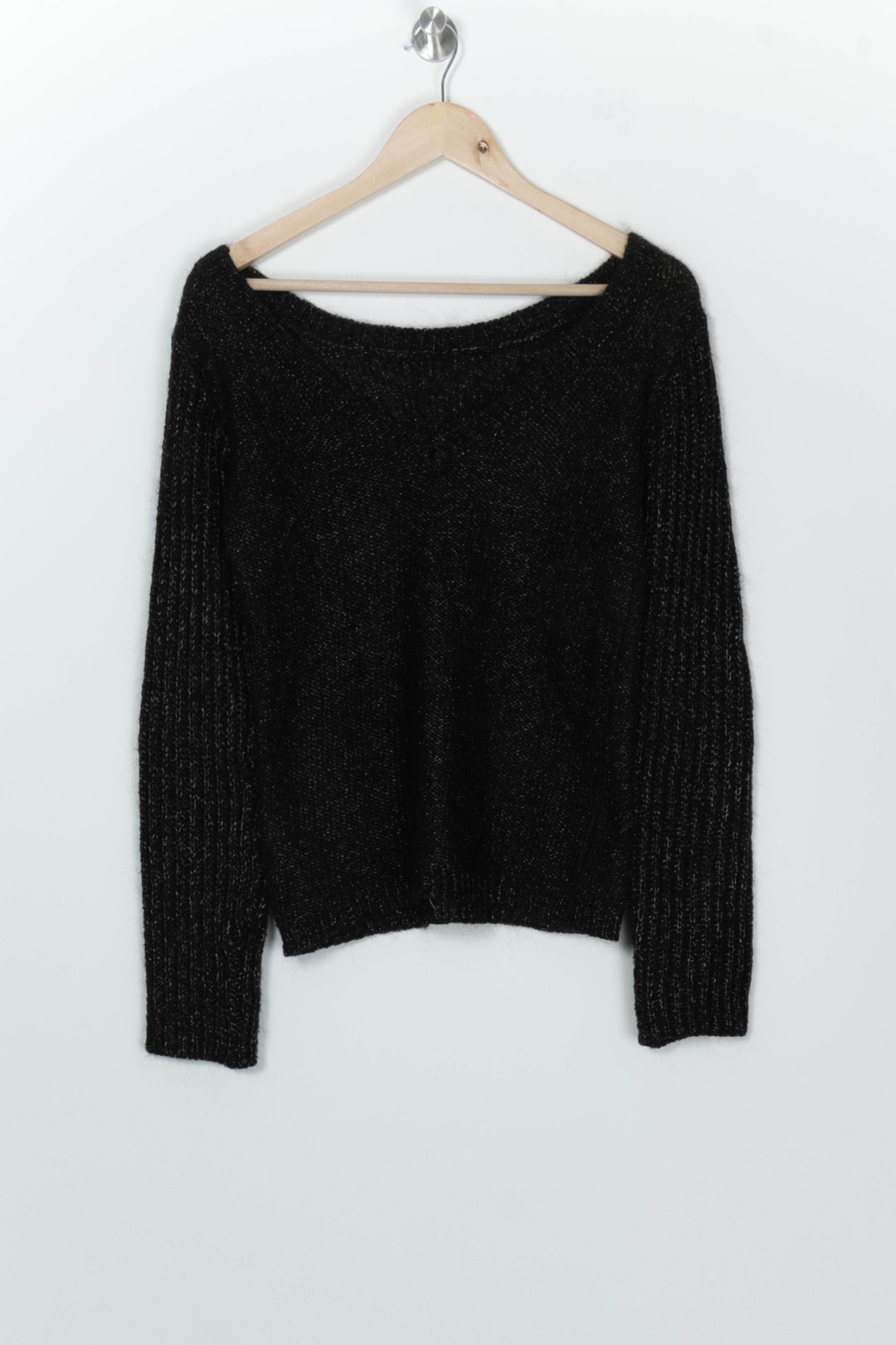 Pull Noir - Taille S/36 de la marque IKKS | PARAD126658 - Vendu par Paradigme - Image 2