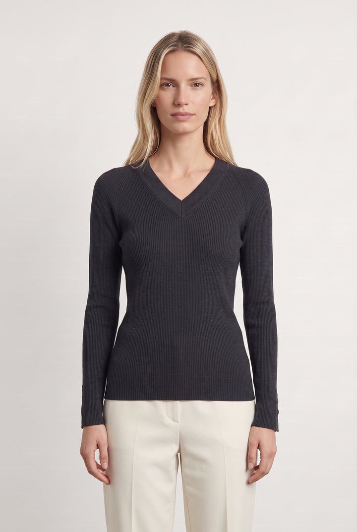 Pull Bleu Marine - Taille XS/34 de la marque Comptoir des Cotonniers | PARAD126662 - Vendu par Paradigme - Image 1