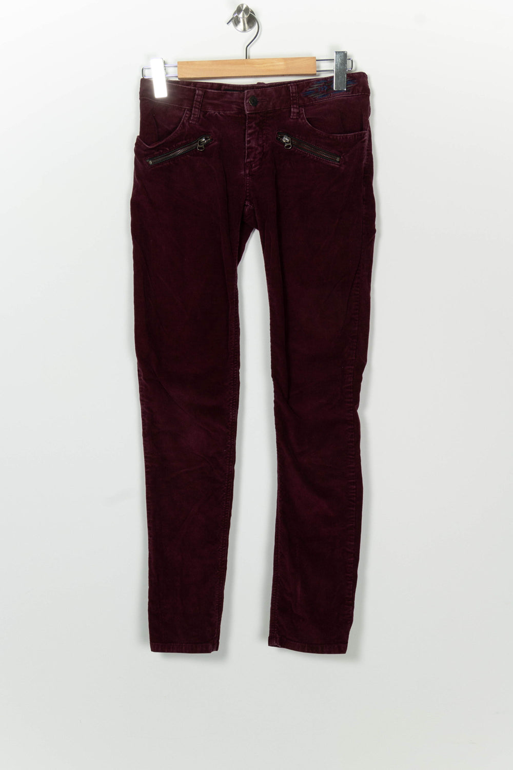 Pantalon Bordeaux - Taille S/36 de la marque Zadig&Voltaire | PARAD126663 - Vendu par Paradigme - Image 2