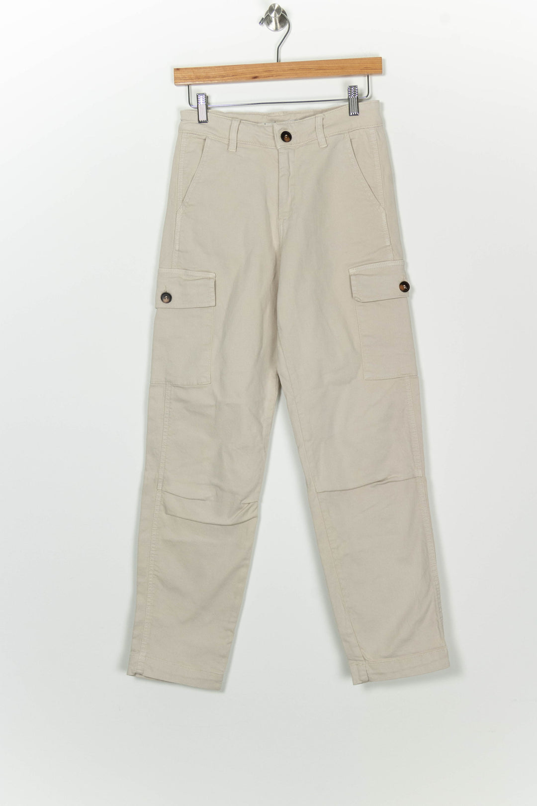 Pantalon Cargo Beige - Taille S/36 de la marque Sud express | PARAD126665 - Vendu par Paradigme - Image 2