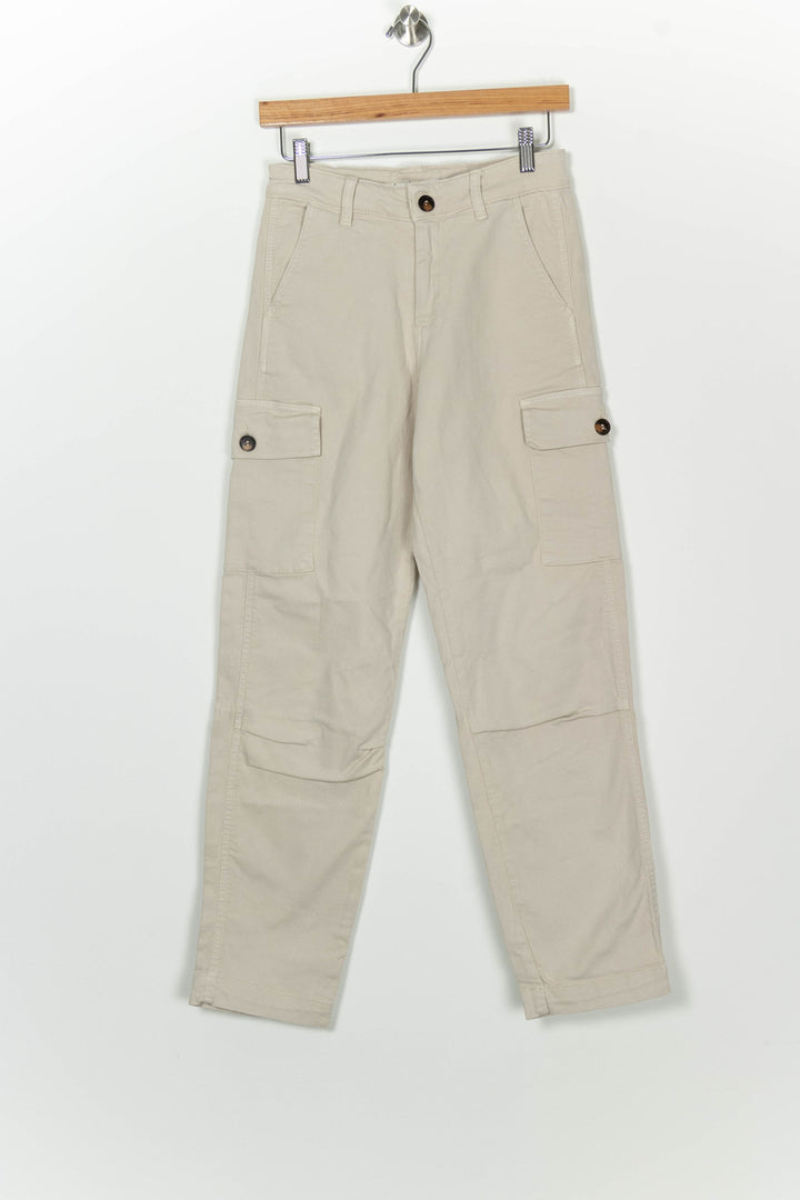 Pantalon Cargo Beige - Taille S/36 de la marque Sud express | PARAD126665 - Vendu par Paradigme - Image 2
