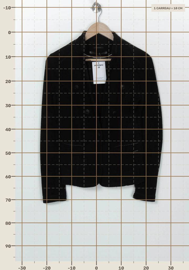 Blazer Noir - Taille M/38 de la marque IKKS | PARAD126671 - Vendu par Paradigme - Image 4