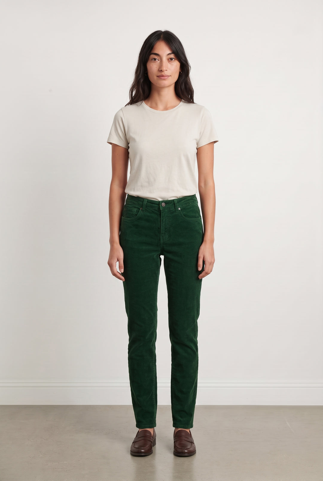 Jean Vert foncé - Taille S/36 de la marque La Fée Maraboutée | PARAD126674 - Vendu par Paradigme - Image 1