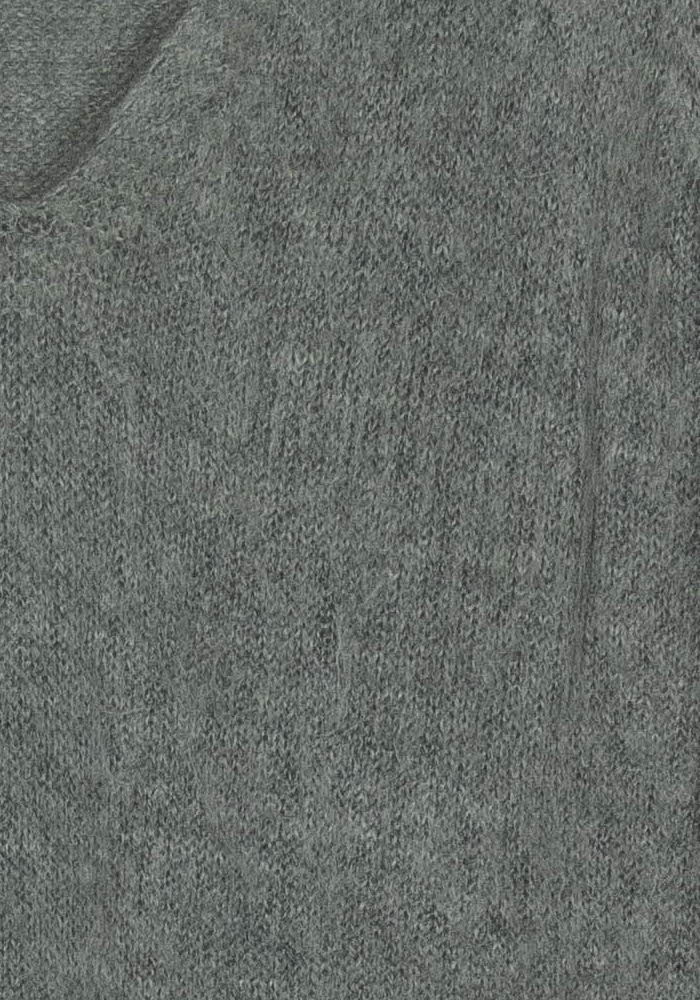 Pull à col V gris - Taille S/36 de la marque Claudie Pierlot | PARAD126676 - Vendu par Paradigme - Image 3