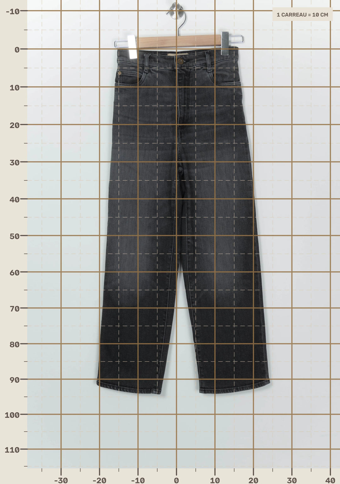 Jean Noir-foncé - Taille XS/34 de la marque Sessùn | PARAD126678 - Vendu par Paradigme - Image 4