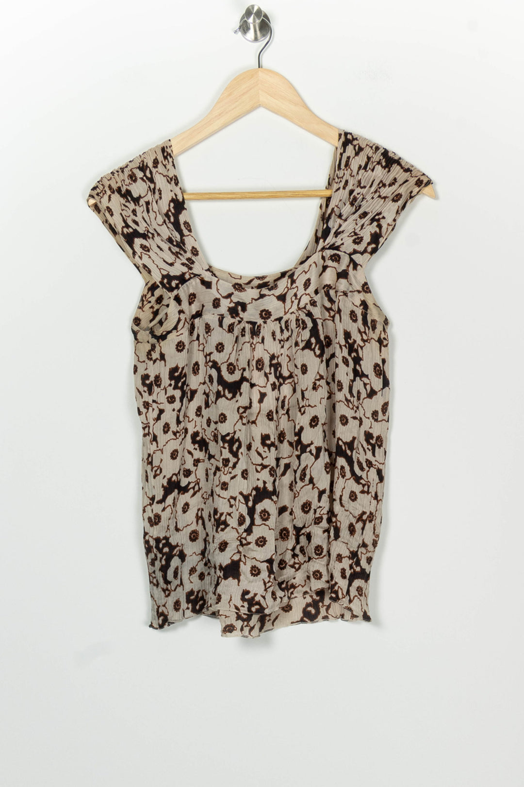 Débardeur Beige et Marron - Taille S/36 de la marque Joseph | PARAD126682 - Vendu par Paradigme - Image 5