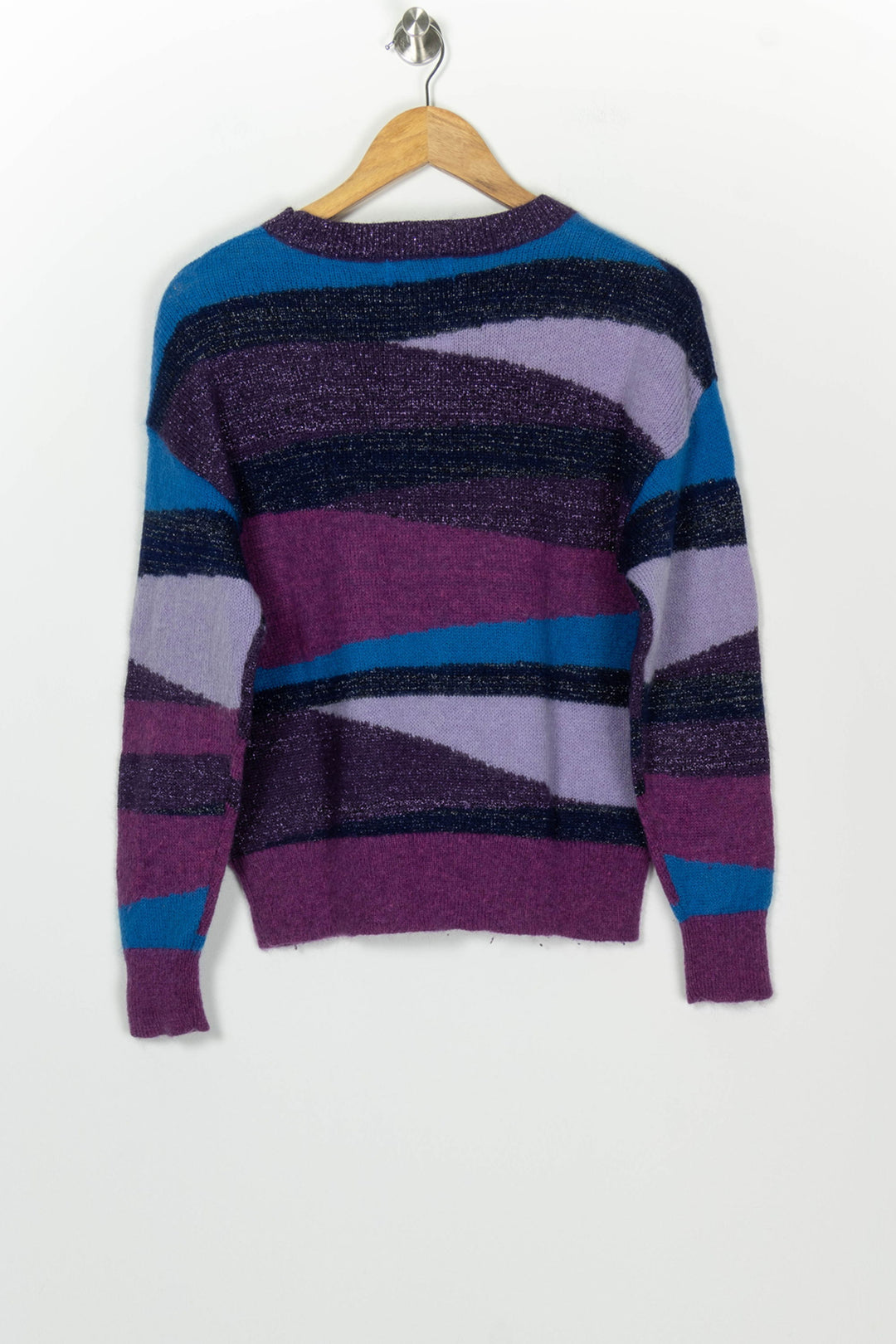 Pull Violet et Bleu - Taille S/36 de la marque Suncoo | PARAD126687 - Vendu par Paradigme - Image 5