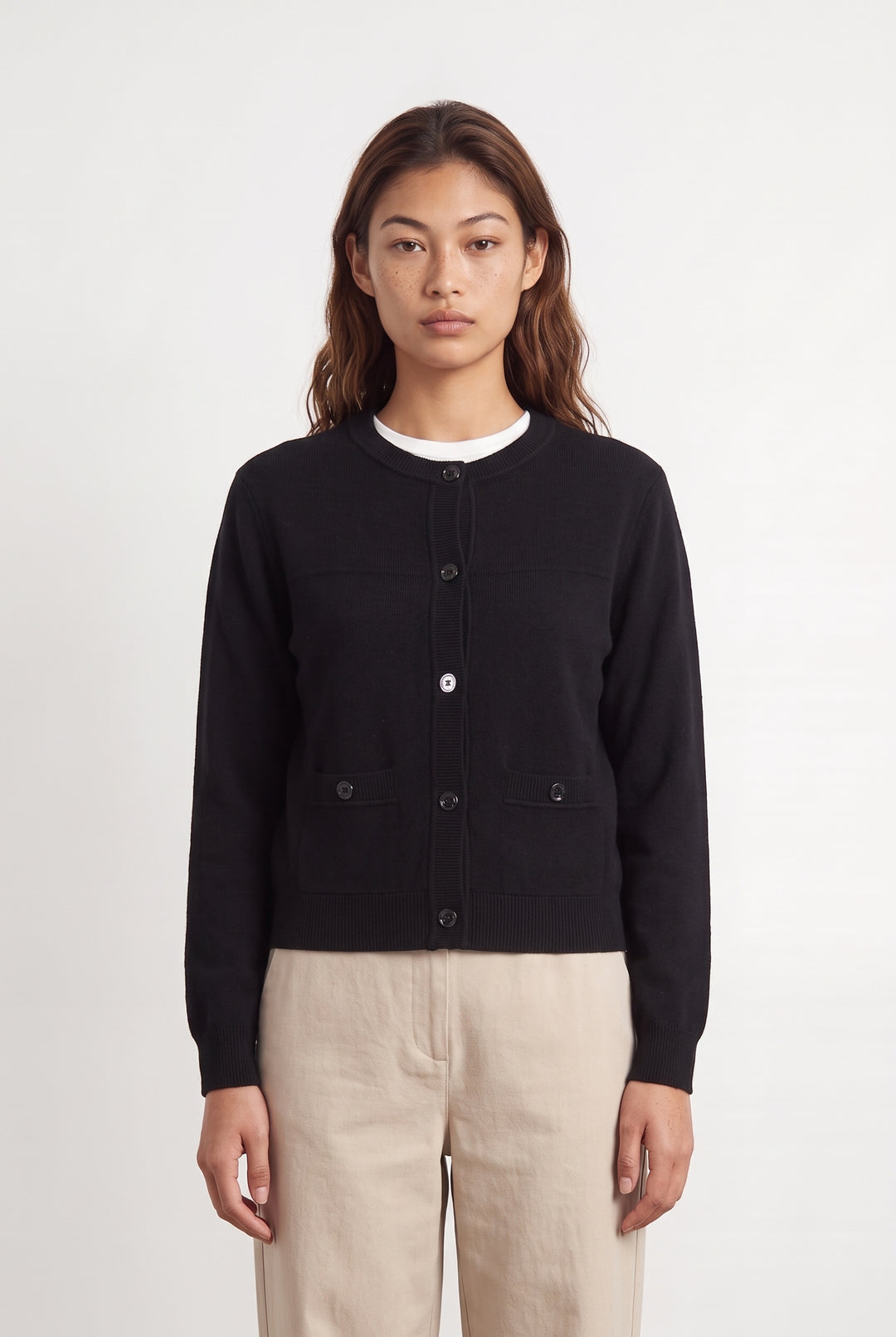 Gilet Noir - Taille S/36 de la marque Maison 123 | PARAD126693 - Vendu par Paradigme - Image 1
