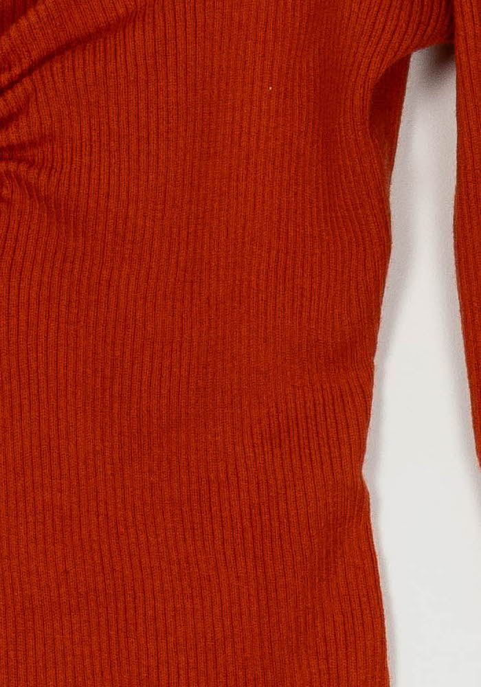 Body À Manches Longues Orange - Taille L/40 de la marque Sézane | PARAD126698 - Vendu par Paradigme - Image 3