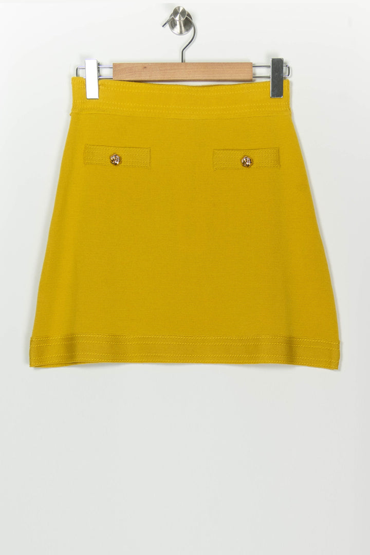 Jupe Jaune - Taille L/40 de la marque Petite Mendigote | PARAD126701 - Vendu par Paradigme - Image 2