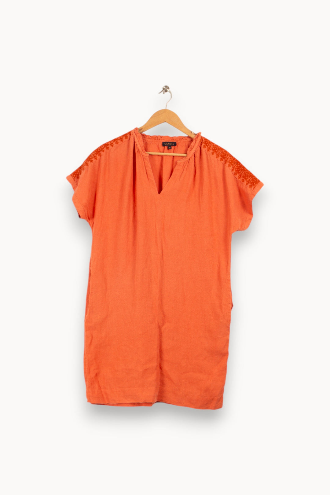 Robe orange - Taille L/40