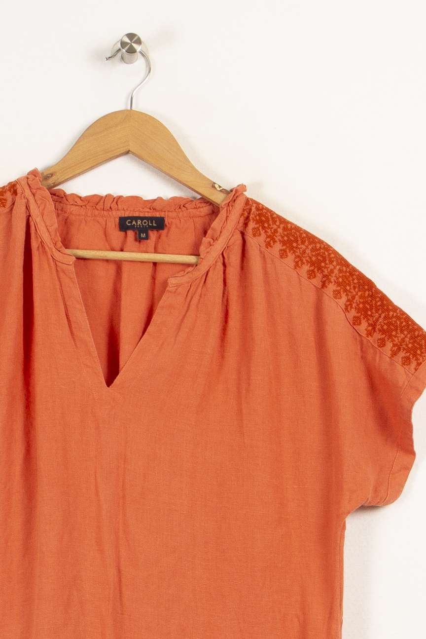 Robe orange - Taille L/40