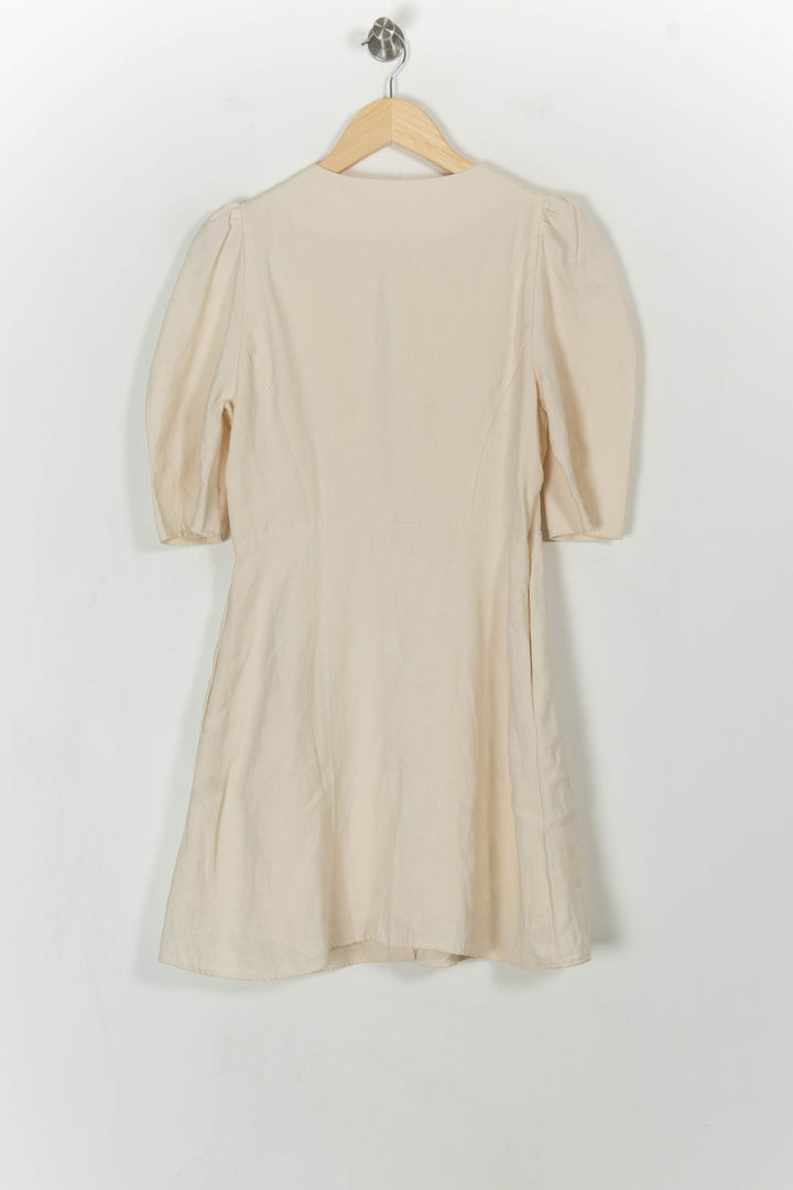 Robe Patineuse Beige - Taille M/38 de la marque ba&sh | PARAD12882 - Vendu par Paradigme - Image 4
