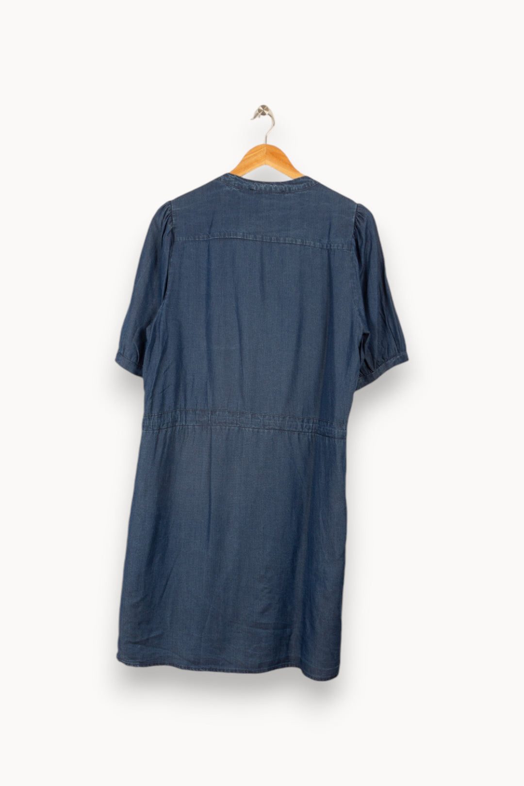 Robe courte fluide bleu denim - XL/42