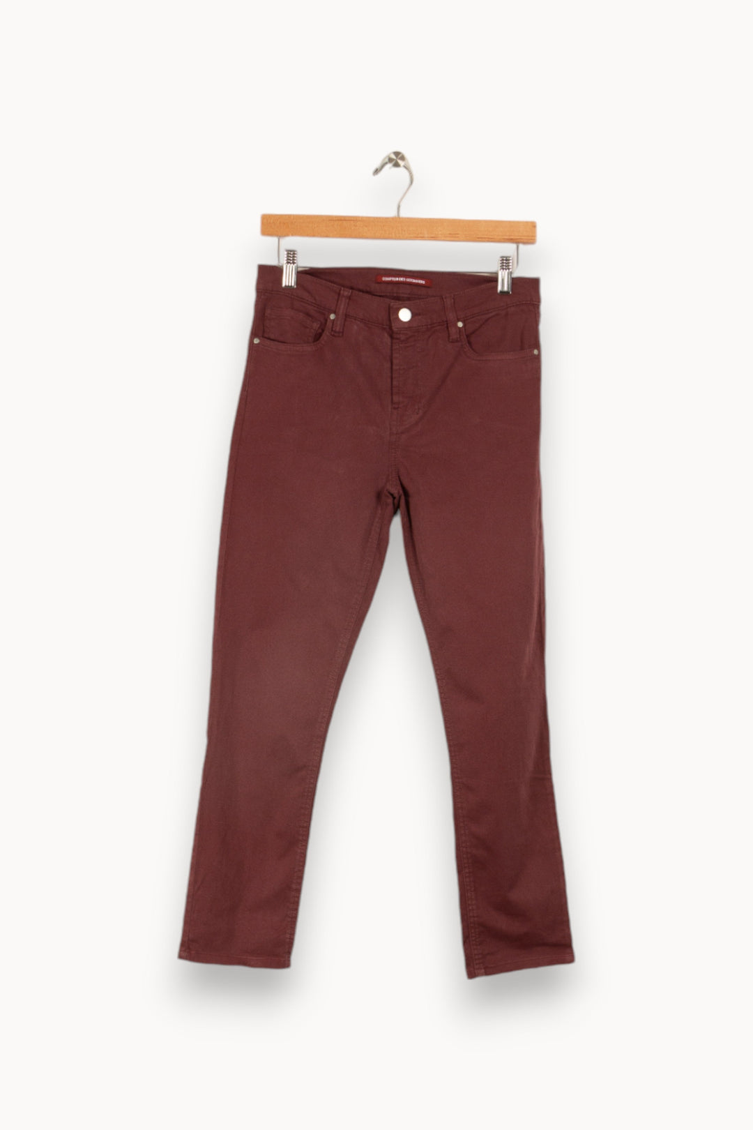 Pantalon bordeaux - Taille M/38