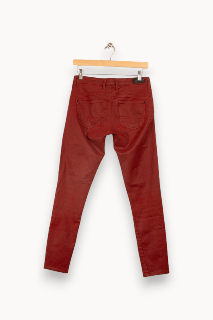 Pantalon bordeaux - Taille M/38