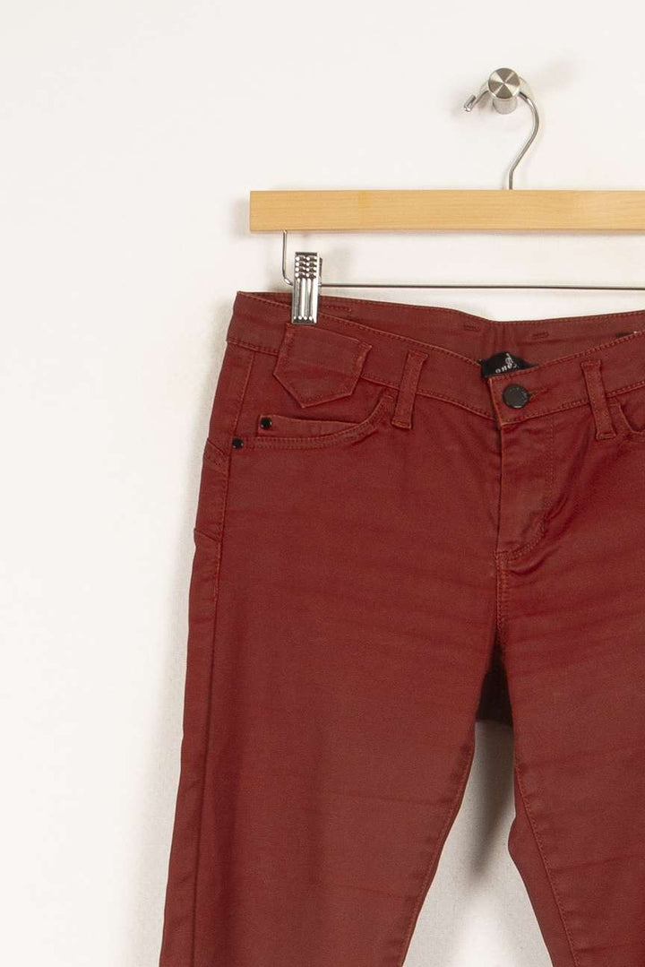 Pantalon bordeaux - Taille M/38