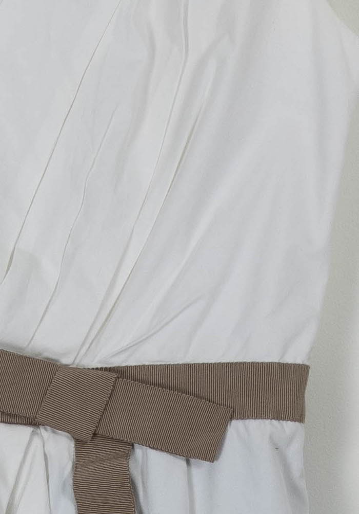 Robe Blanche et Noire - Taille M/38 de la marque Paule Ka | PARAD13195 - Vendu par Paradigme - Image 3