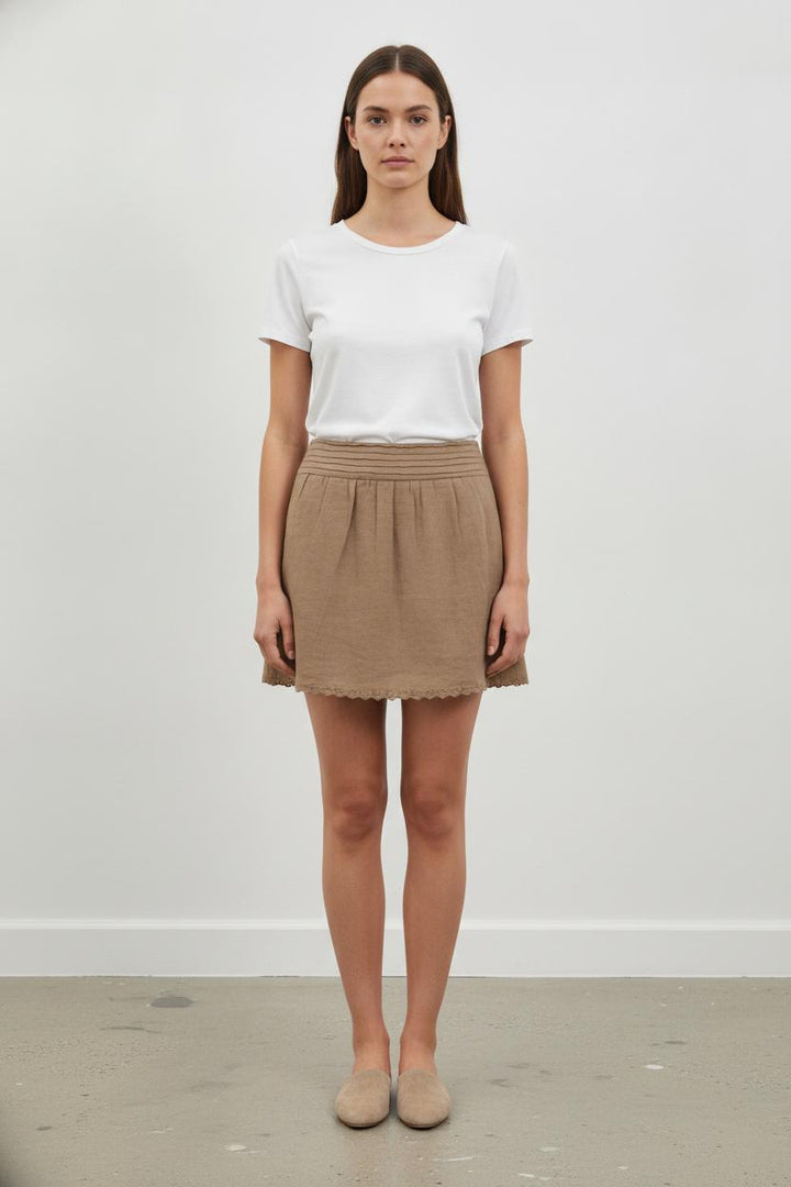 Jupe marron - Taille S/36