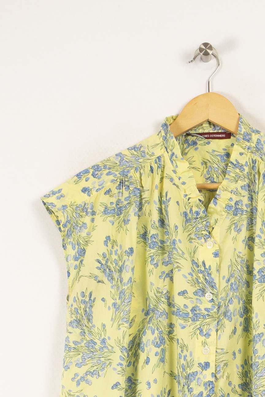 Blouse jaune - Taille S/36