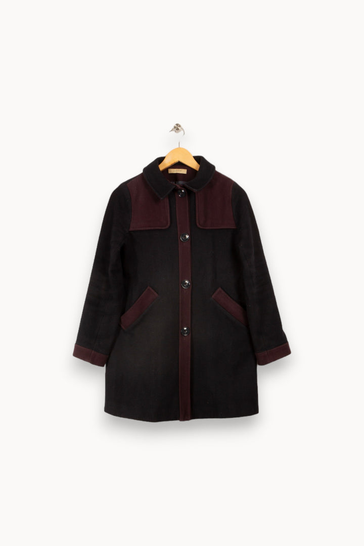 Manteau noir - Taille XS/34