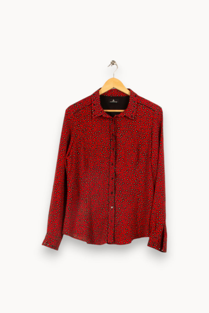 Chemise rouge à motifs - Taille XXL/44