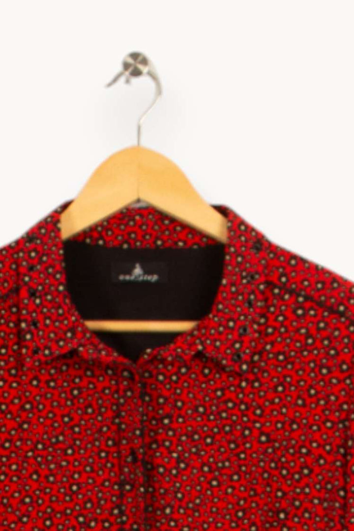 Chemise rouge à motifs - Taille XXL/44