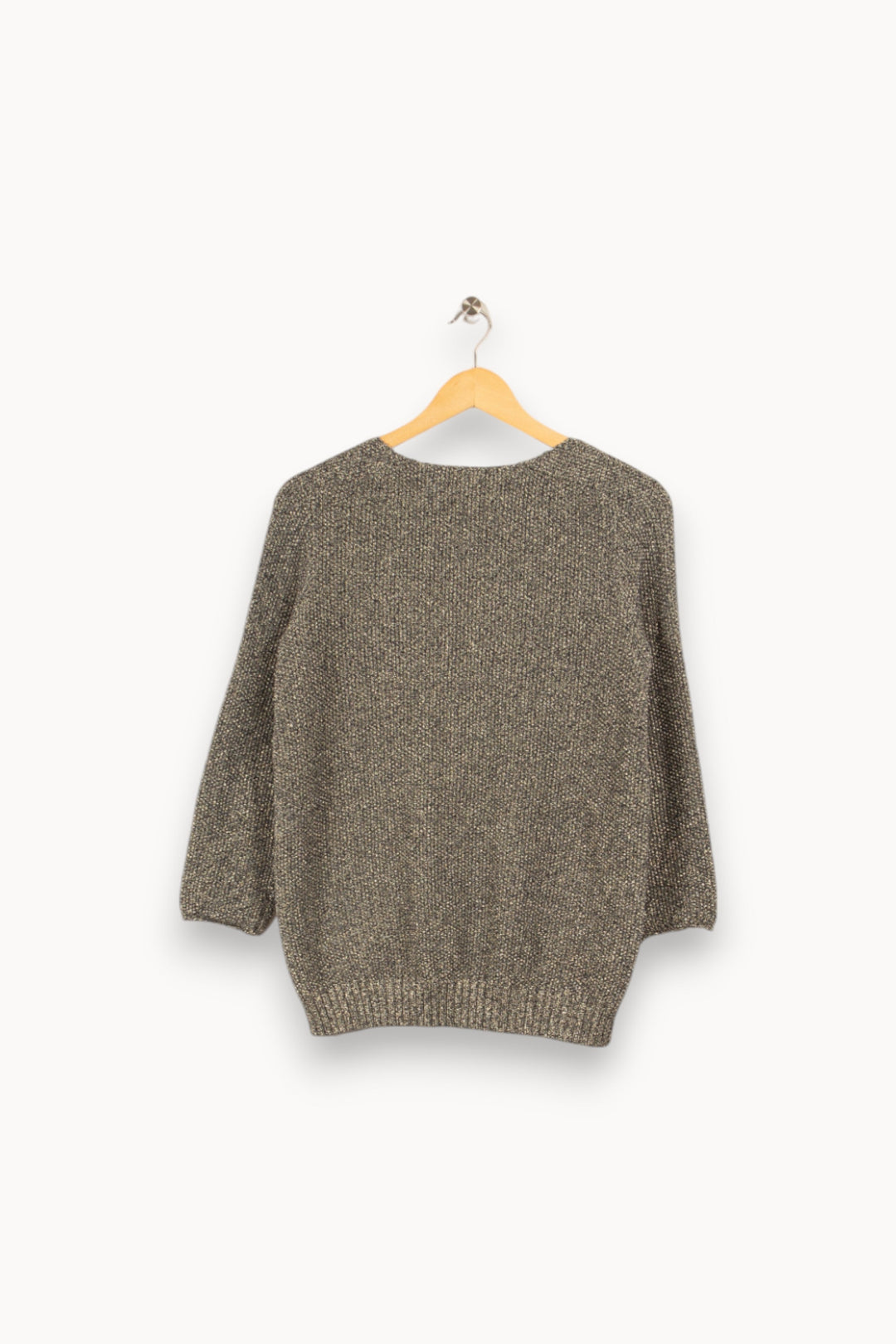 Pull en maille gris - Taille S/36