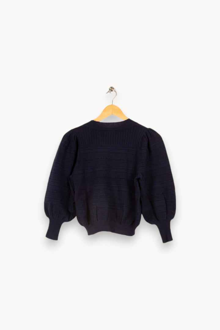 Pull bleu foncé - Taille XS/34