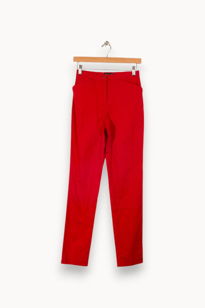 Pantalon rouge - Taille XS/34