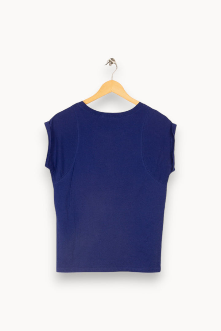 T-shirt bleu foncé - Taille S/36