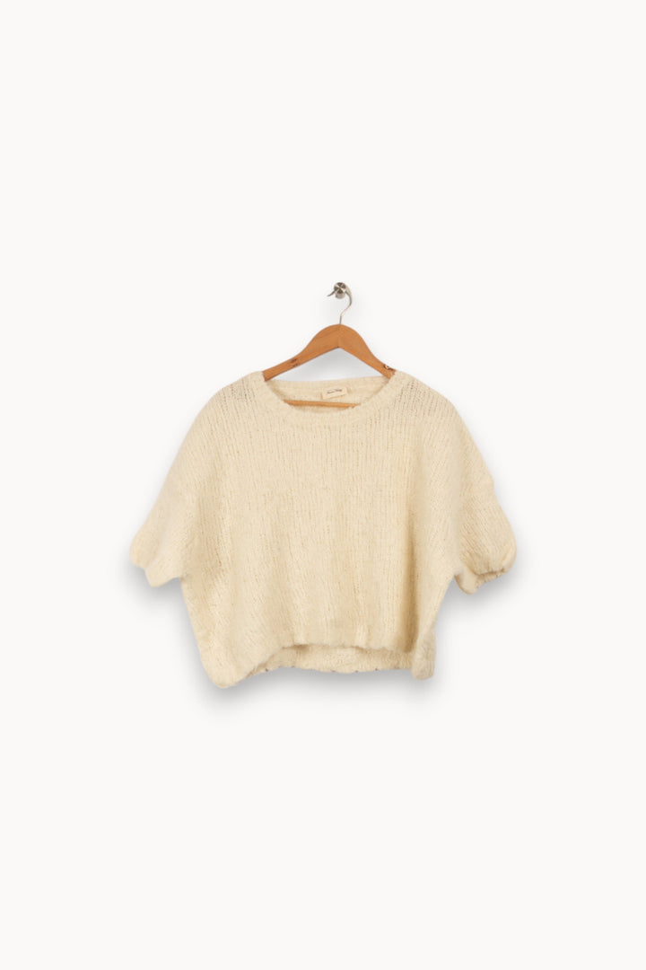 Pull blanc - Taille M/38