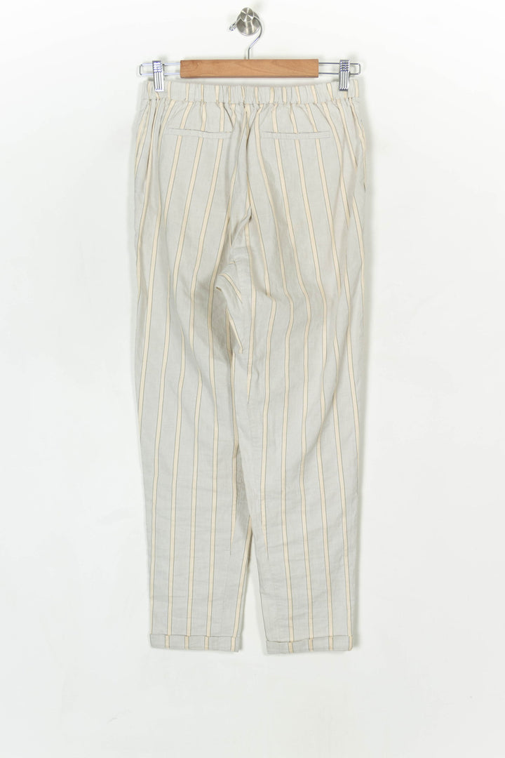 Pantalon Rayé Gris et Beige - Taille S/36 de la marque Bellerose | PARAD13706 - Vendu par Paradigme - Image 5