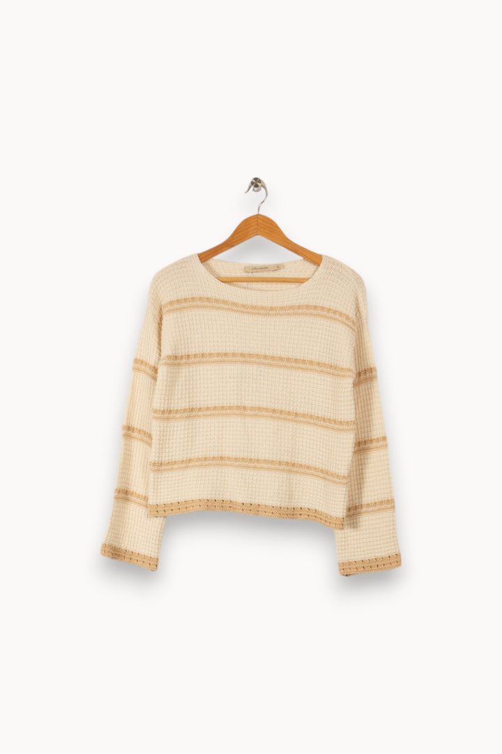 Pull beige - Taille XS/34