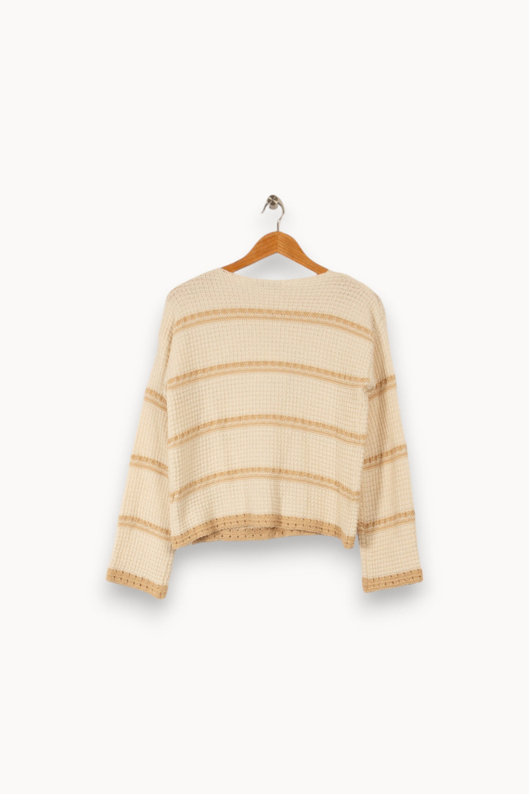 Pull beige - Taille XS/34